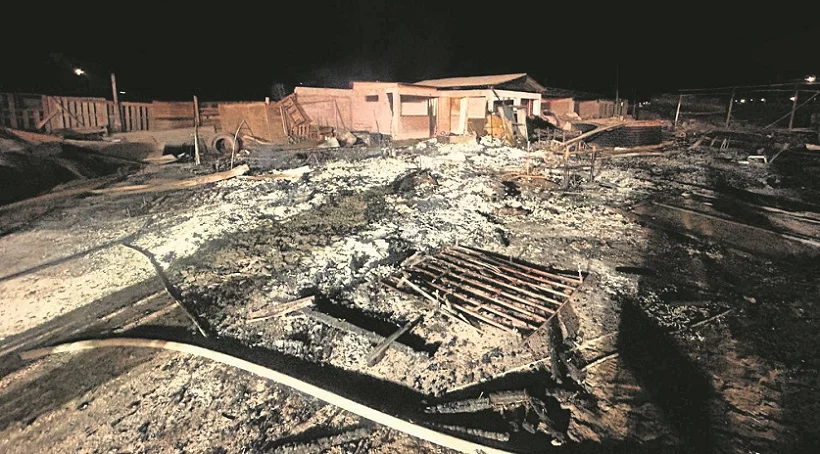 Trágico incendio: vecina murió calcinada en la localidad de Acha Fiscalía instruyó pesquisas para determinar causas del siniestro.  